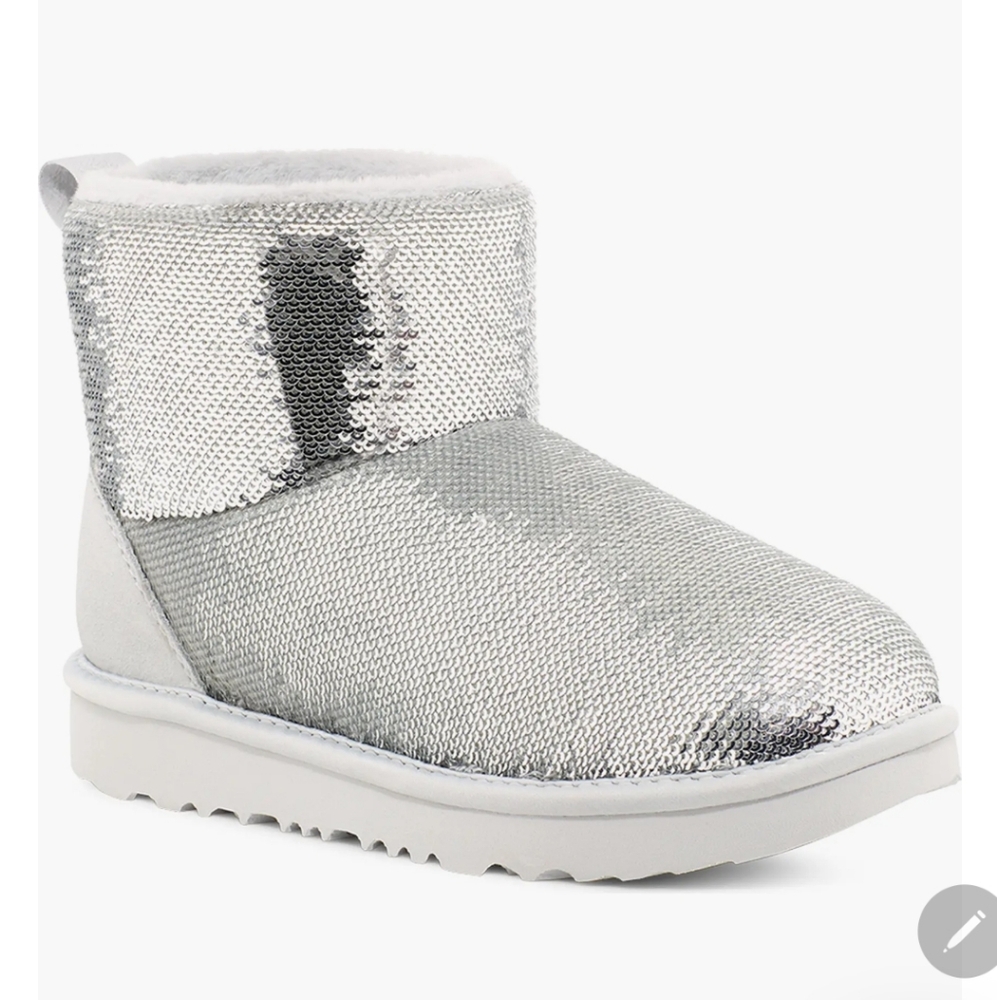 Ugg Big Kids Classic Mini Mirror Ball Boots